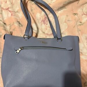 Coach Large Blue Leather Tote